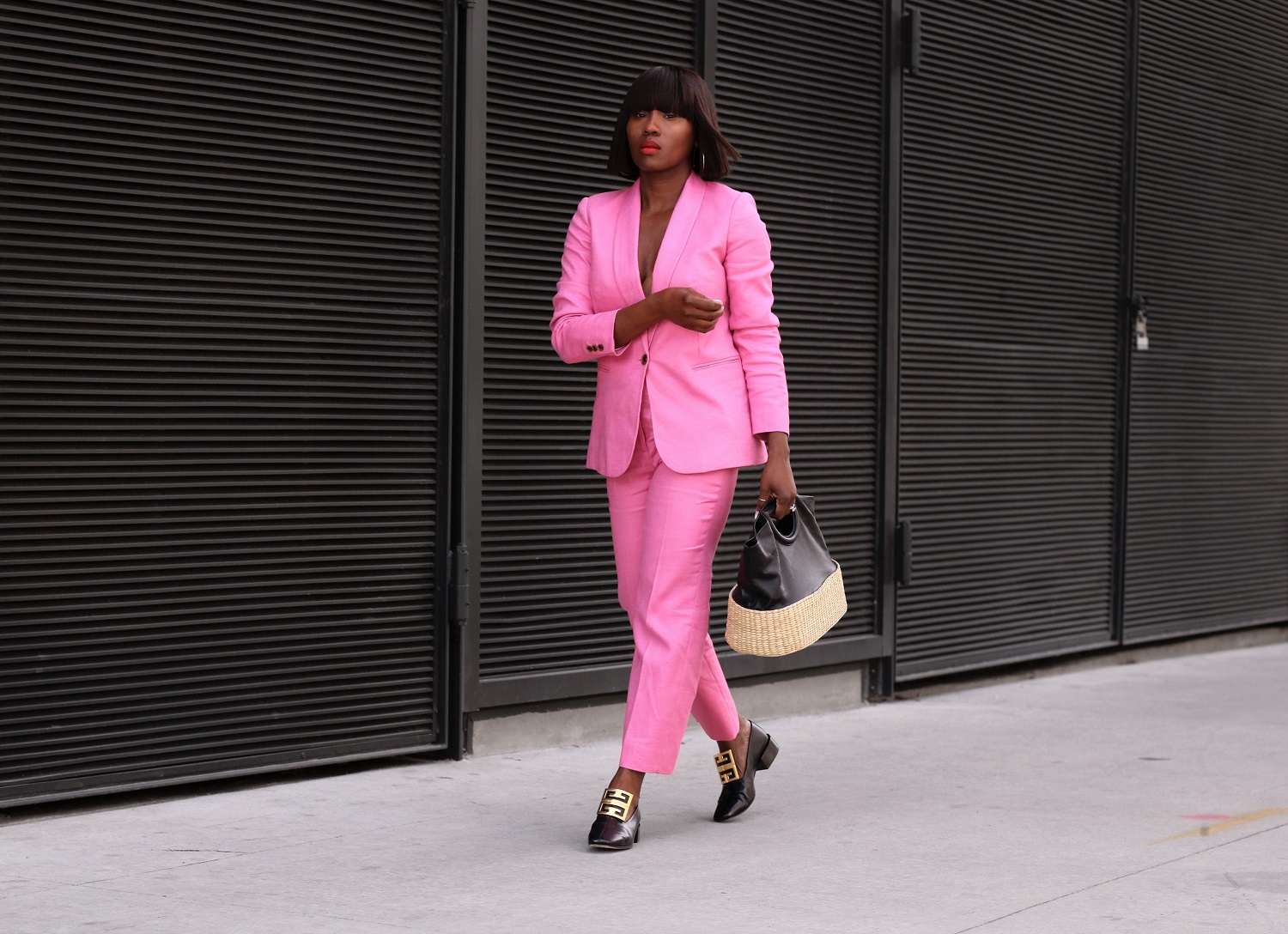 Linen Pink Suiting - RANTI IN REVIEW : RANTI IN REVIEW