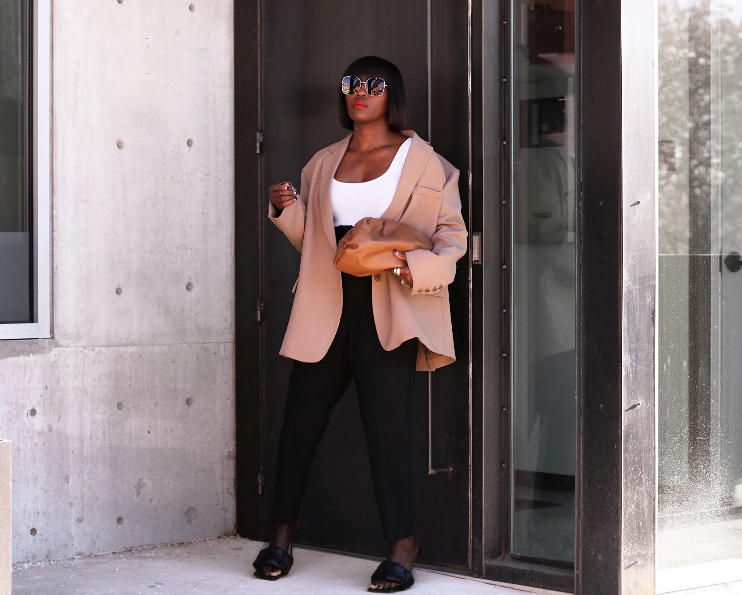 How To Style An Oversized Blazer Black Camel Edit RANTI IN REVIEW RANTI IN REVIEW